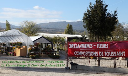 Jardins de Varambon, Jardinerie à Saint-Clair-du-Rhône